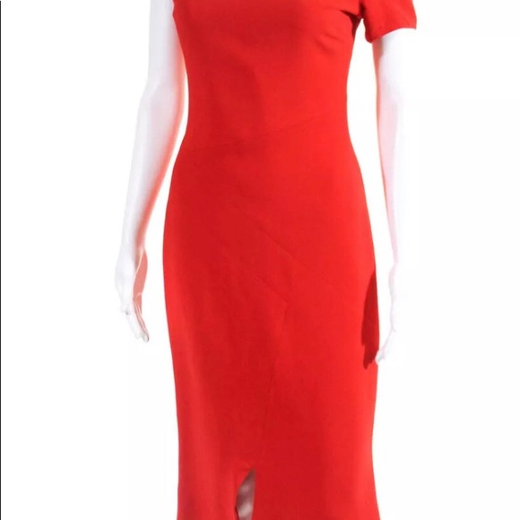 Antonio Berardi Asymmetric Sheath Dress 4 - Picture 6 of 13